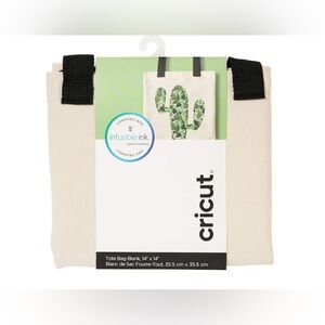 BULK PACK - 14 individual Cricut M Blank Tote Bags, 14” x 14”, Infusible Ink